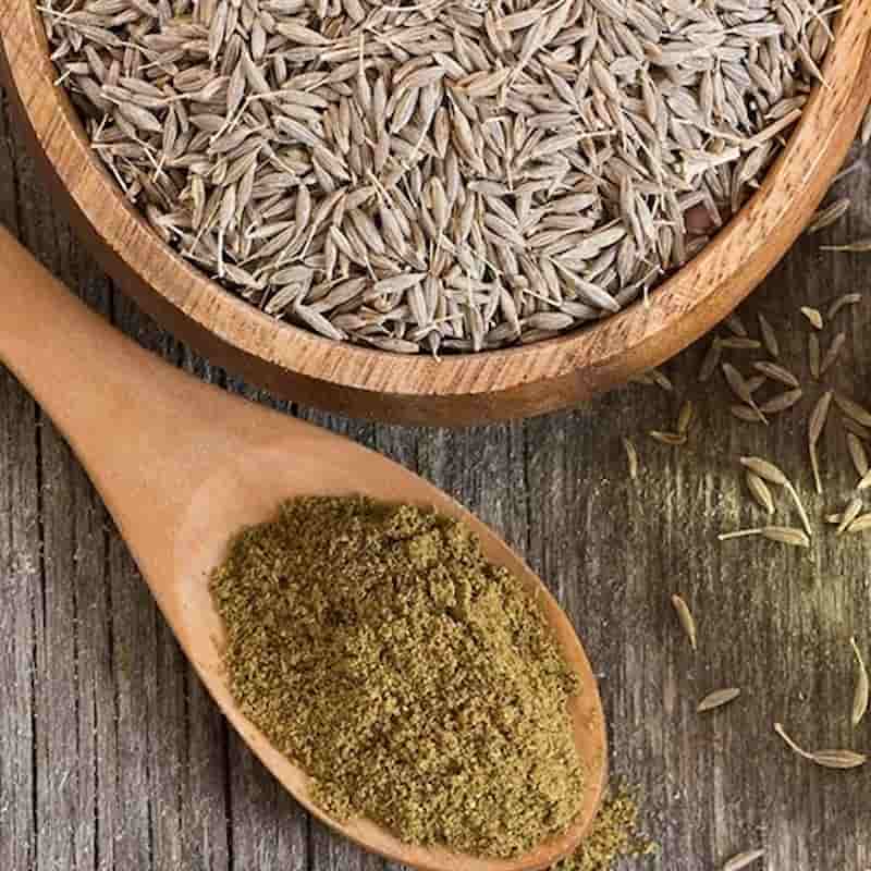 زیره سبز آسیاب شده برای طعم دهی عالی به غذاها